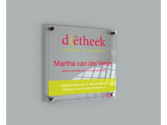 Reclameborden & plaatmateriaal  