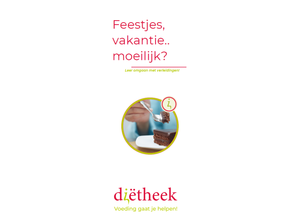 Feestjes, Vakantie..... Moeilijk? 
