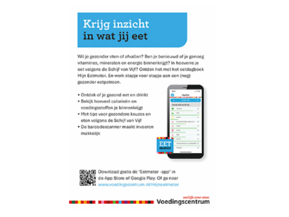 UItdeelkaartjes Eetmeter