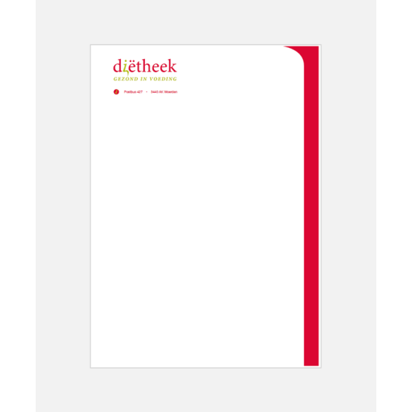 Enveloppen A4 met venster en logo 