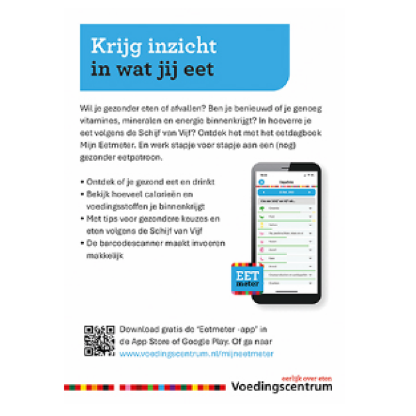 UItdeelkaartjes Eetmeter